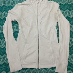 White Lulu Lemon Define Jacket